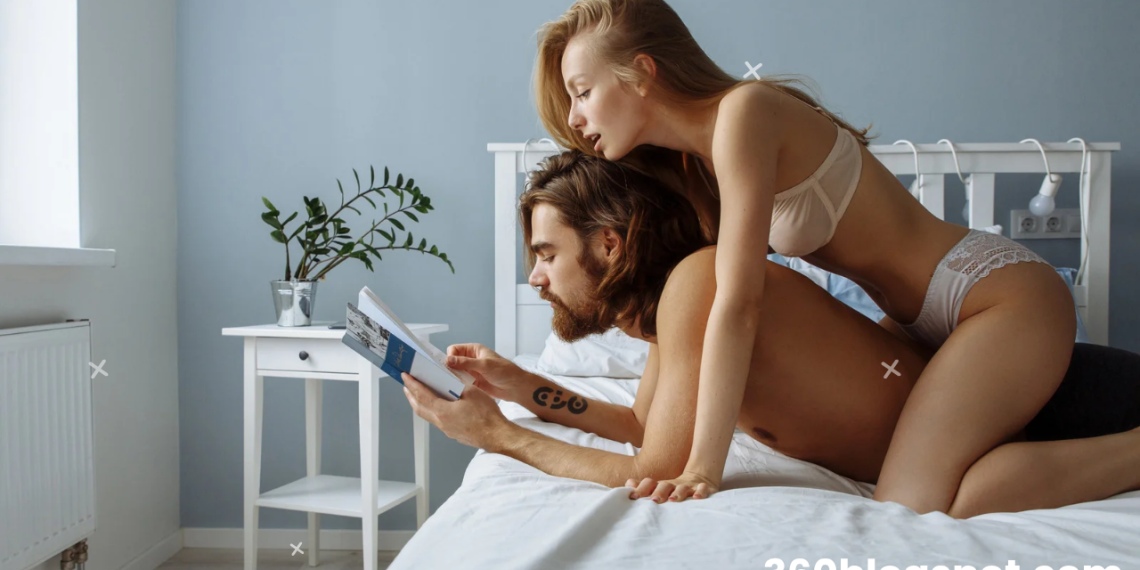 Illustration showing the physical, mental, and emotional health benefits of sex.