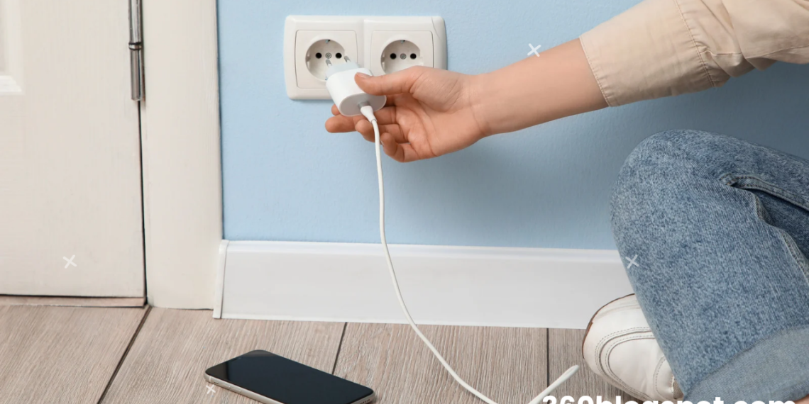 Illustration showing common mistakes to avoid while charging smartphones, tablets, and other electronic devices.